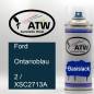 Preview: Ford, Ontarioblau, 2 / XSC2713A: 400ml Sprühdose, von ATW Autoteile West.